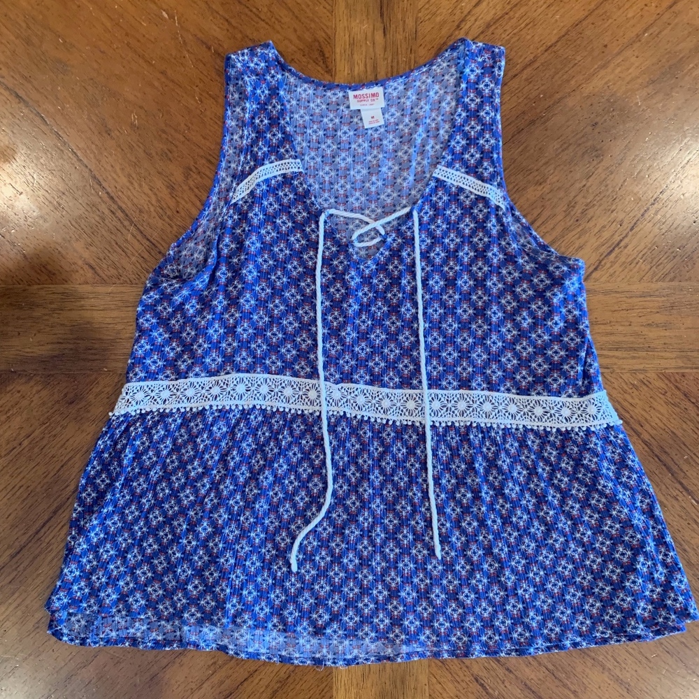 Blue Tank Top